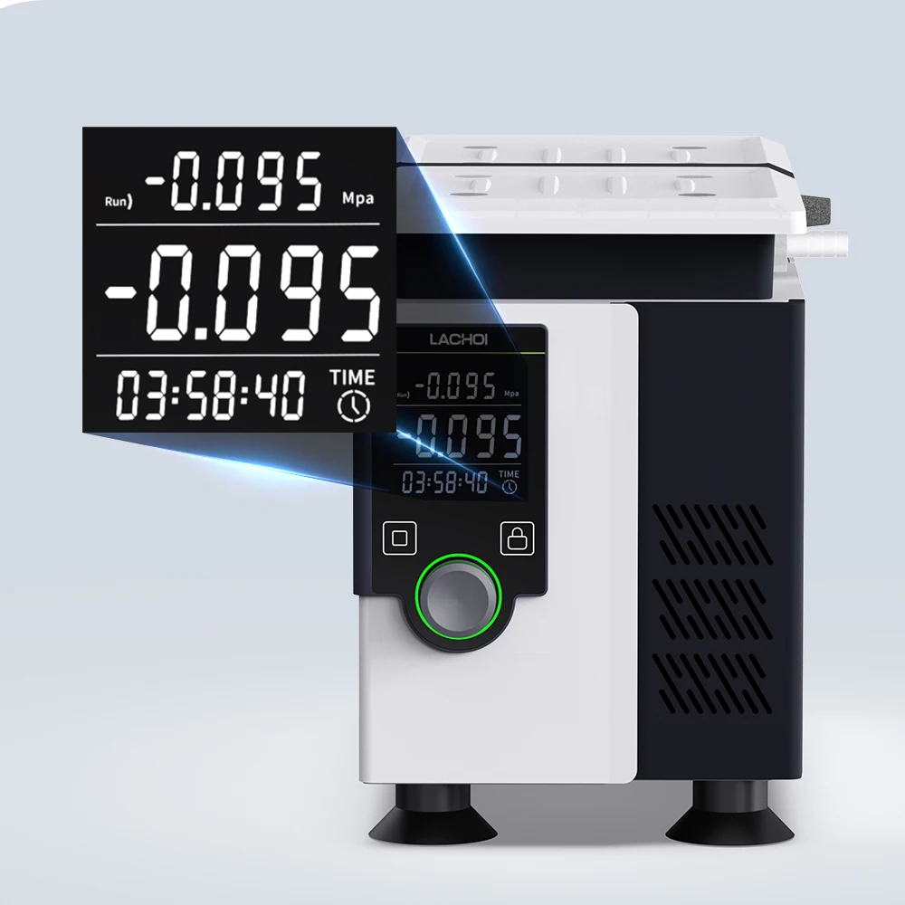 LACHOI LCS Series PTFE Diaphragm Vacuum Pump 0.085MPa Digital LCD 800-2000 RPM Acid/Alkali Resistant
LACHOI LCS Series PTFE Diaphragm Vacuum Pump 0.085MPa Digital LCD 800-2000 RPM Acid/Alkali Resistant