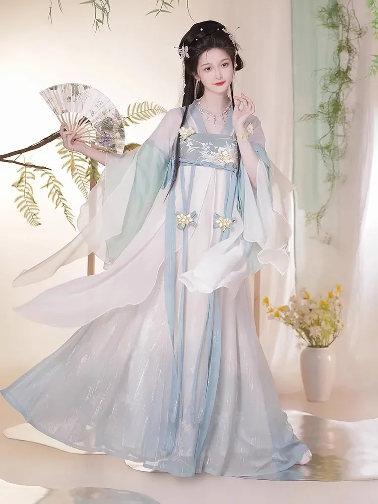 Original Hanfu Ru Skirt Hanbok Female Qi Chest Han Elements Spring And Summer Super Fairy Daily Tang System
Original Hanfu Ru Skirt Hanbok Female Qi Chest Han Elements Spring And Summer Super Fairy Daily Tang System