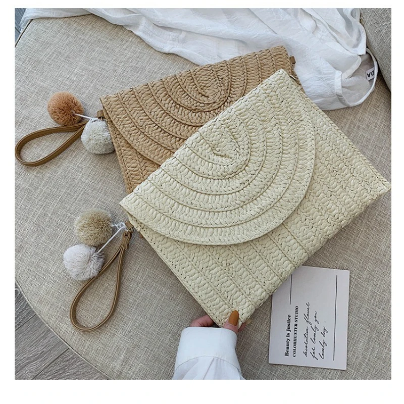 Summer Beach Straw Clutch Bag Cute Crossbody Bag for Women Travel Shoulder Bags Purse Ladies Casual Straw Weaving Handbags
Summer Beach Straw Clutch Bag Cute Crossbody Bag for Women Travel Shoulder Bags Purse Ladies Casual Straw Weaving Handbags