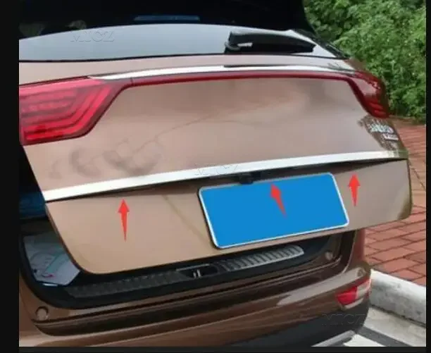 For Kia Sportage QL Chrome Rear Trunk Lid Tailgate Cover Trim Hatch Door Handle Molding Garnish Accent Strip Styling 2017 2018
For Kia Sportage QL Chrome Rear Trunk Lid Tailgate Cover Trim Hatch Door Handle Molding Garnish Accent Strip Styling 2017 2018
