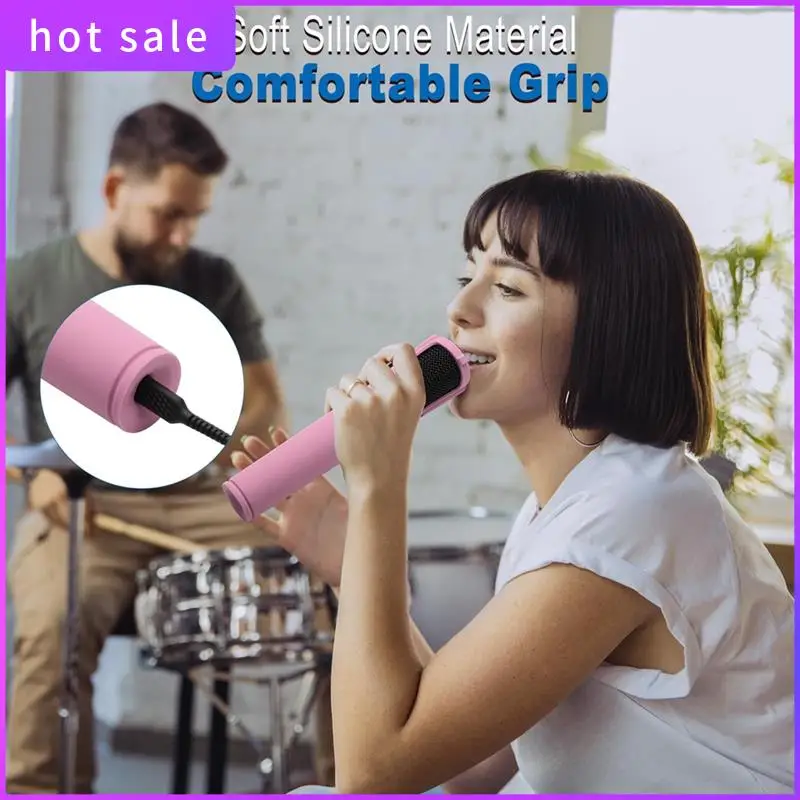 ELEC-2Pcs Silicone Case For JBL Partybox Wireless Microphone Anti-Rolling Protective Case With Base Microphone Case
ELEC-2Pcs Silicone Case For JBL Partybox Wireless Microphone Anti-Rolling Protective Case With Base Microphone Case