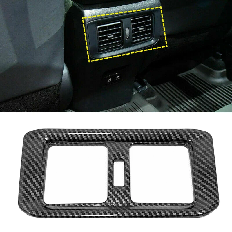 For Toyota Rav4 2019 2020 ABS Carbon Fiber Interior Inner Black Rear Air Vent Frame Cover Trim 1pcs
For Toyota Rav4 2019 2020 ABS Carbon Fiber Interior Inner Black Rear Air Vent Frame Cover Trim 1pcs