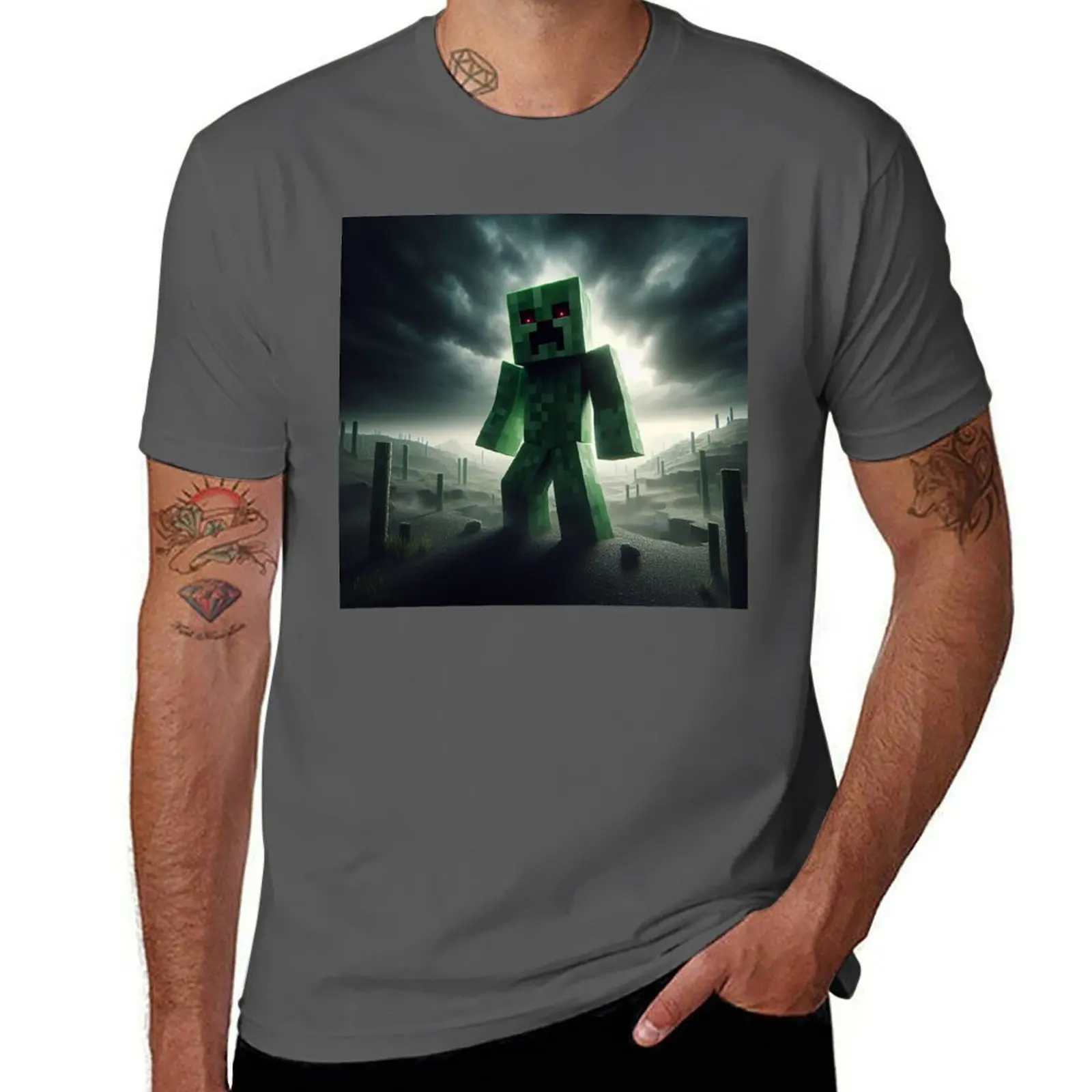 Angry Creeper ! T-Shirt g man t shirts for men t shirts for man cotton funny anime t shirts oversize T-Shirt
Angry Creeper ! T-Shirt g man t shirts for men t shirts for man cotton funny anime t shirts oversize T-Shirt