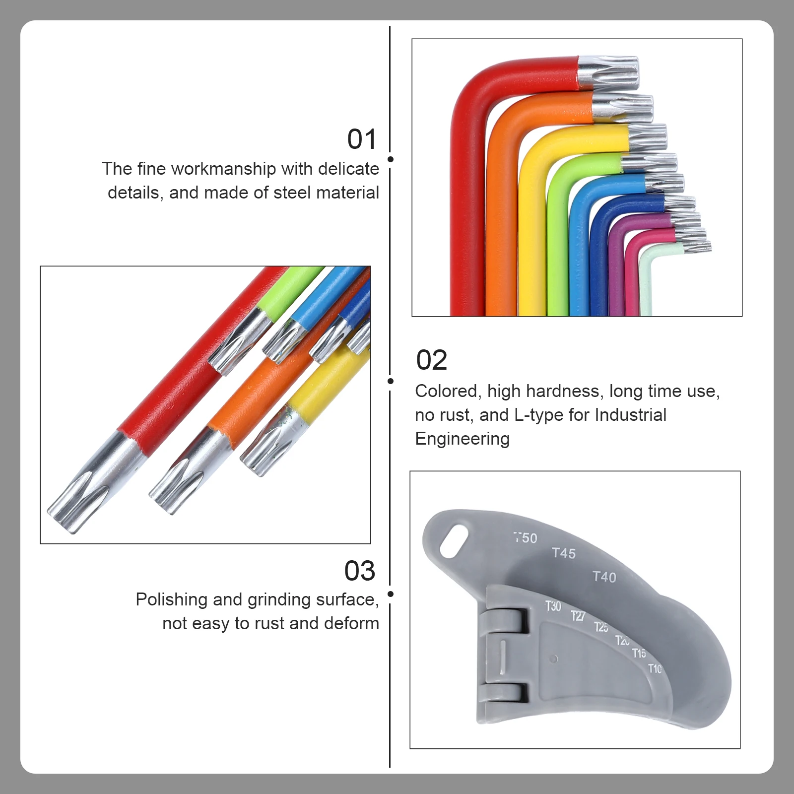 Colorful Plum Blossom Wrench Hexagon Repair Spanner Steel Universal Hand Tool Multi-function Tools High Hardness Long Use No
Colorful Plum Blossom Wrench Hexagon Repair Spanner Steel Universal Hand Tool Multi-function Tools High Hardness Long Use No