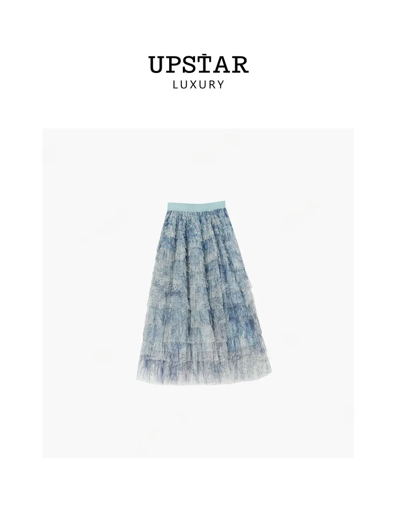 Blue Summer Faionable Women's Pleated Skirt Ele Versatile f-length Midi Skirt Street Sle Polyester Fabric A-Line S...
Blue Summer Faionable Women's Pleated Skirt Ele Versatile f-length Midi Skirt Street Sle Polyester Fabric A-Line S...