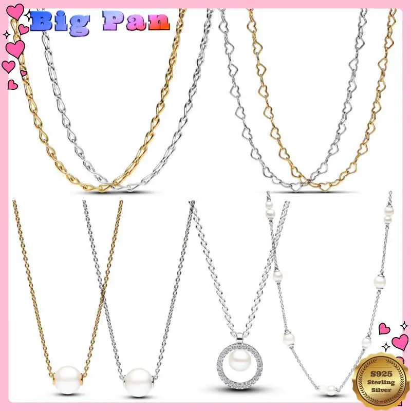 2025 Fashion Necklaces Pearl Necklace Heart Chain DIY Charm Women Jewelry Gifts
2025 Fashion Necklaces Pearl Necklace Heart Chain DIY Charm Women Jewelry Gifts