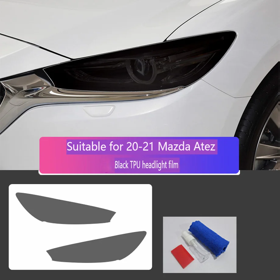 Car Front Headlamp for Mazda 6 Atenza 2020 2021 TPU Transparent Black Film Exterior Accessories Parts Lamp Strip Car Sticker
Car Front Headlamp for Mazda 6 Atenza 2020 2021 TPU Transparent Black Film Exterior Accessories Parts Lamp Strip Car Sticker