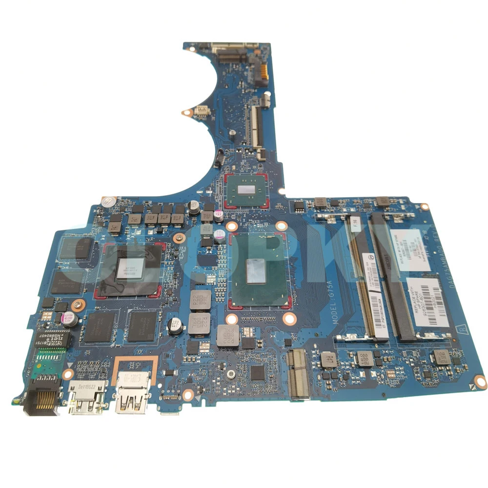 Материнская плата DAG75AMBAD0 с процессором I5-7300HQ/I7-7700HQ для ноутбука HP Pavilion 15-CB TPN-Q194, видеокарта GTX1050, DDR4
Материнская плата DAG75AMBAD0 с процессором I5-7300HQ/I7-7700HQ для ноутбука HP Pavilion 15-CB TPN-Q194, видеокарта GTX1050, DDR4