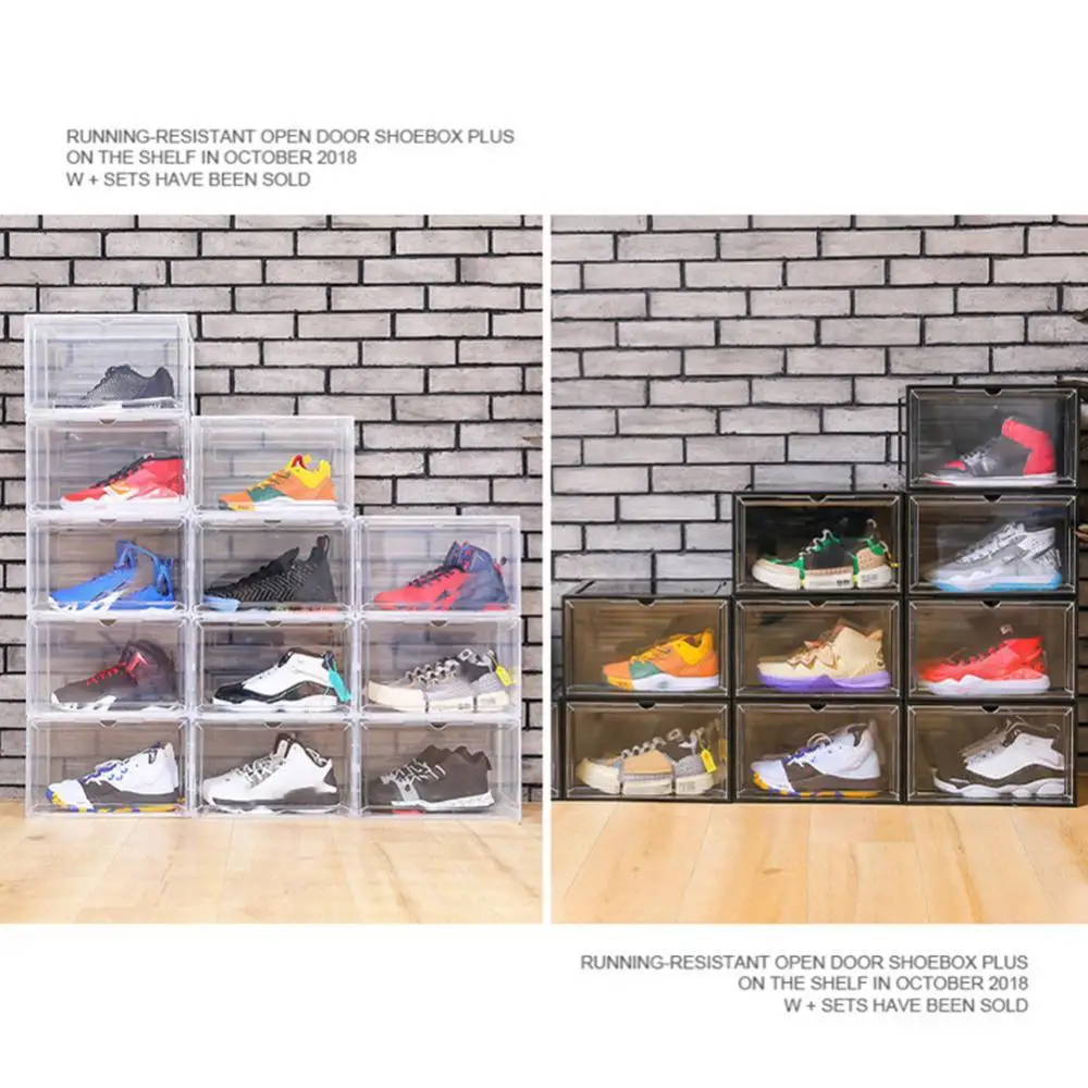 Shoe Hanger Clear Magnetic Stackable Dustproof Shoes Storage Container Display Box Organizer Clothing Wardrobe Storage
Shoe Hanger Clear Magnetic Stackable Dustproof Shoes Storage Container Display Box Organizer Clothing Wardrobe Storage
