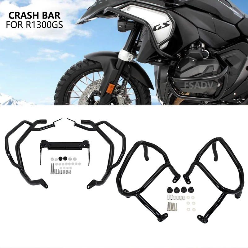 For BMW R1300GS R 1300 GS 1300GS ADV 2023 2024 Motorcycle Engine Guard Highway Crash Bar Frame Protection Bumper Stainless Steel
For BMW R1300GS R 1300 GS 1300GS ADV 2023 2024 Motorcycle Engine Guard Highway Crash Bar Frame Protection Bumper Stainless Steel