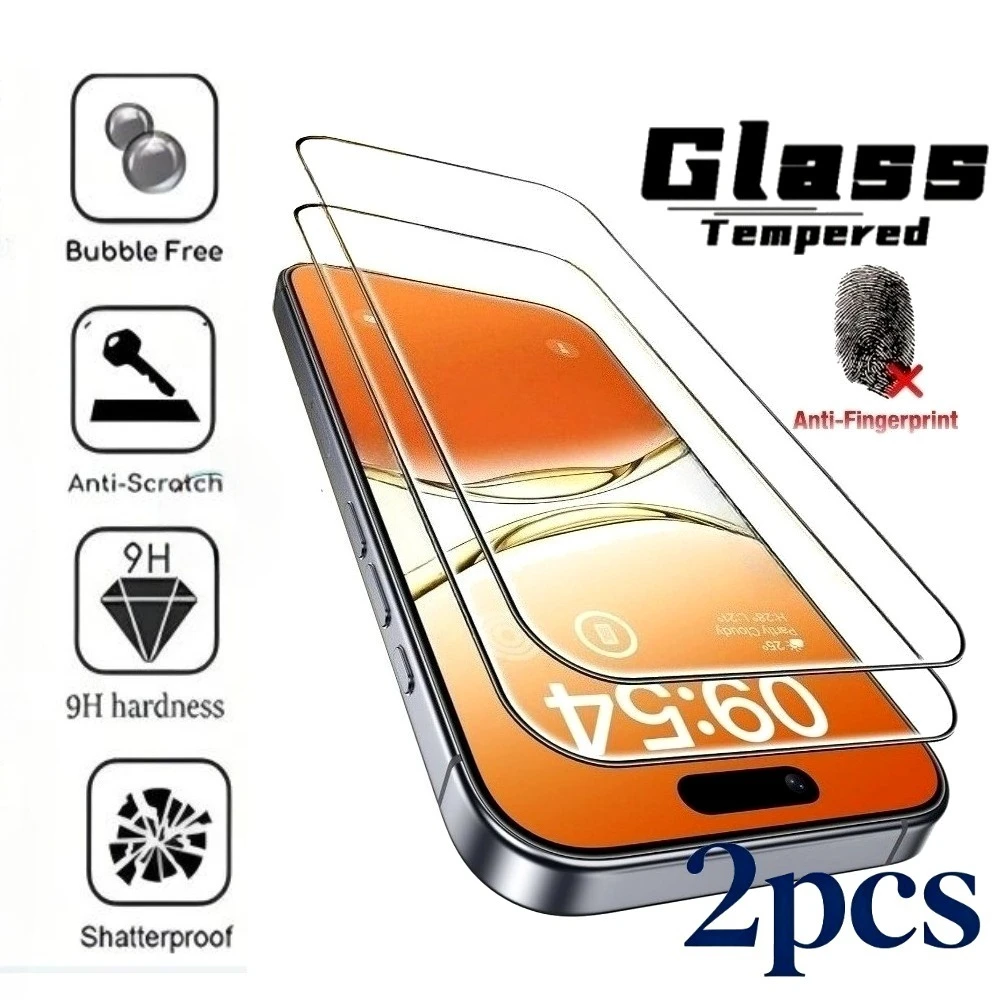 2Pcs Ultra Clear Screen Protector for iPhone 17 16 15 14 Pro Max Air 13 12 11 Pro Mini 16 15 14 Plus Anti-Scratch Tempered Glass
2Pcs Ultra Clear Screen Protector for iPhone 17 16 15 14 Pro Max Air 13 12 11 Pro Mini 16 15 14 Plus Anti-Scratch Tempered Glass