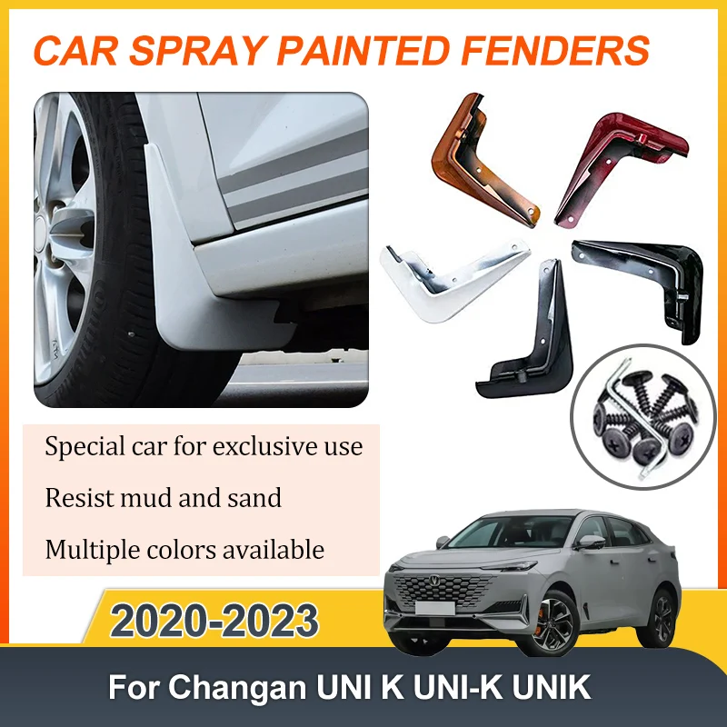 Car Baking Paint Fender For Changan UNI K UNI-K UNIK 2020 2021 2022 2023 Front Rear Mud Flaps Mudguards Splash Flaps Accessories
Car Baking Paint Fender For Changan UNI K UNI-K UNIK 2020 2021 2022 2023 Front Rear Mud Flaps Mudguards Splash Flaps Accessories