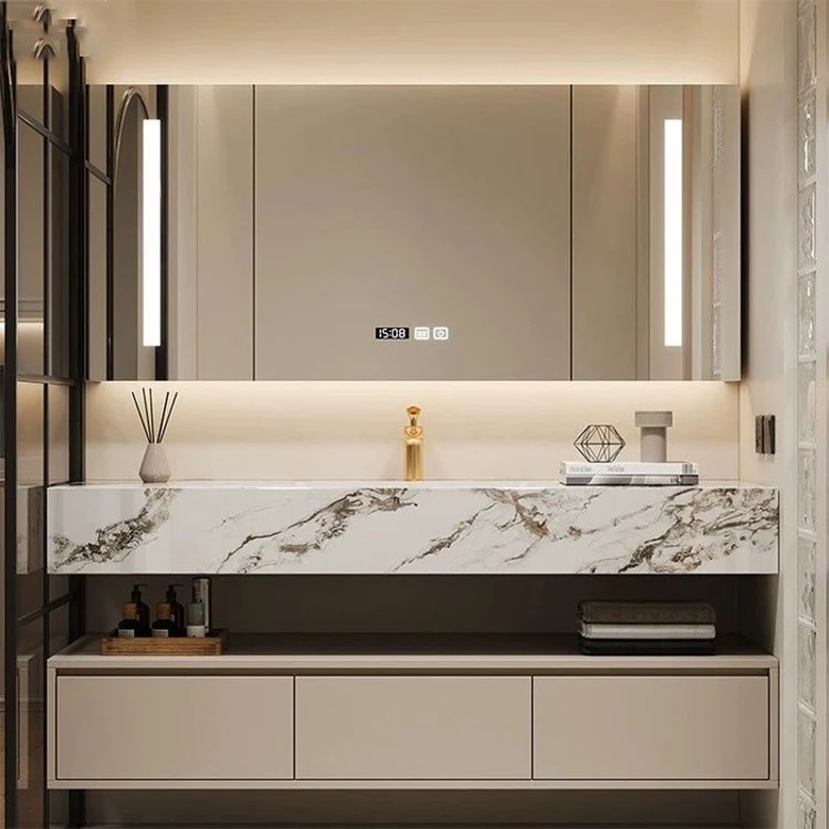 Commercial Modern Wooden Panel Bathroom Mirror Vanity Washroom Cabinet Furniture With Single And Double Rock Sink
Commercial Modern Wooden Panel Bathroom Mirror Vanity Washroom Cabinet Furniture With Single And Double Rock Sink