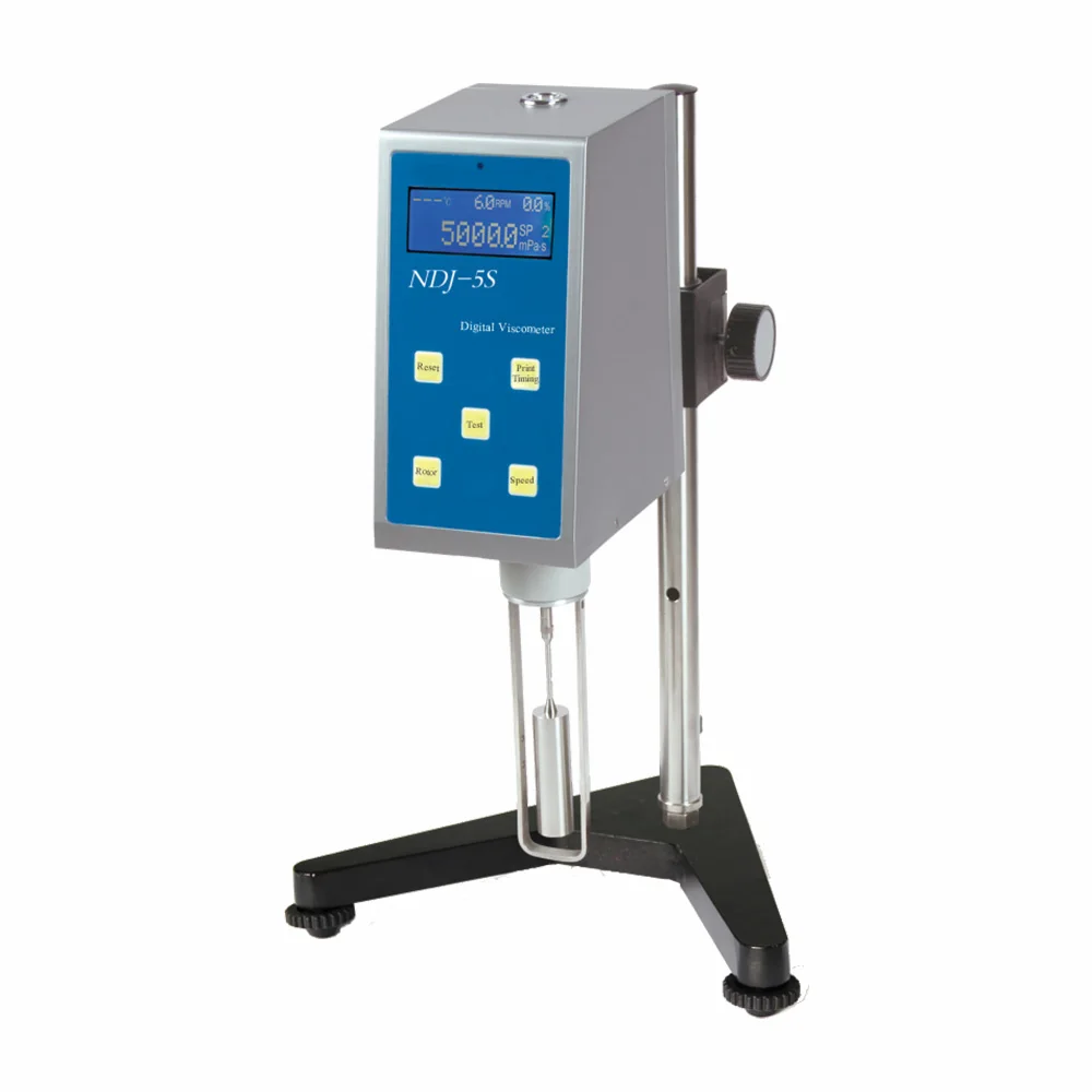 NDJ-5S Laboratory Viscometer Digital Viscosimeter High Temperature Viscosity Test Equipment
NDJ-5S Laboratory Viscometer Digital Viscosimeter High Temperature Viscosity Test Equipment