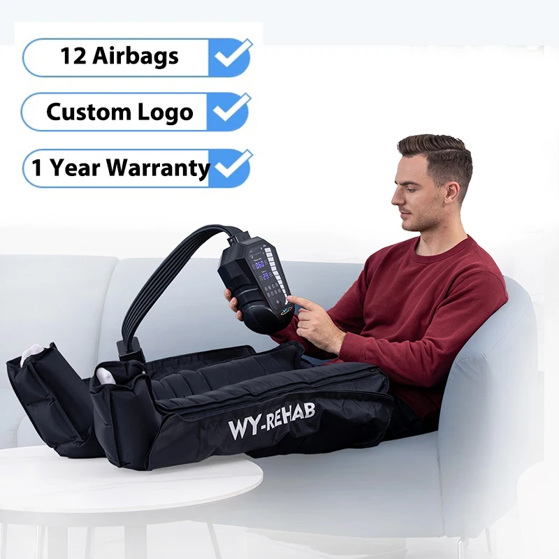 Athletes Leg Compression Boots Custom Logo 8 Modes 12 Airbags Leg Therapy Massage Device For Circulation
Athletes Leg Compression Boots Custom Logo 8 Modes 12 Airbags Leg Therapy Massage Device For Circulation