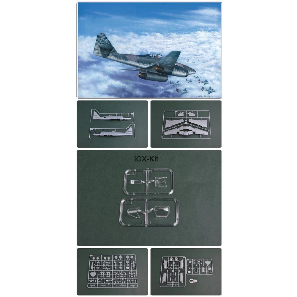 HobbyBoss 80375 1/48 Scale Me262 Me-262 Me-262A Me262A-1b Fighter Aircraft Plane Plastic Assembly Model Building Kit
HobbyBoss 80375 1/48 Scale Me262 Me-262 Me-262A Me262A-1b Fighter Aircraft Plane Plastic Assembly Model Building Kit