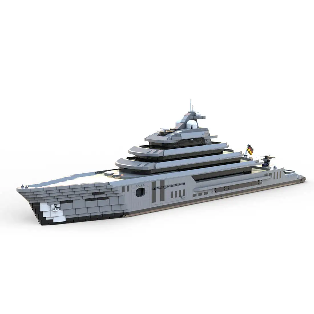 Изготовленная на заказ MOC-162171 супер роскошная большая модель яхты (5671 шт.) подарок на Рождество
Изготовленная на заказ MOC-162171 супер роскошная большая модель яхты (5671 шт.) подарок на Рождество