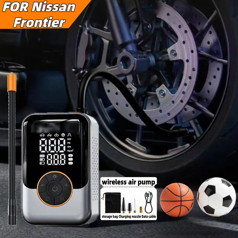 Для Nissan Frontier автомобильный воздушный насос воздушный насос электрический беспроводной портативный шинный насос высокого давления автомобильный тест двойной экран
Для Nissan Frontier автомобильный воздушный насос воздушный насос электрический беспроводной портативный шинный насос высокого давления автомобильный тест двойной экран