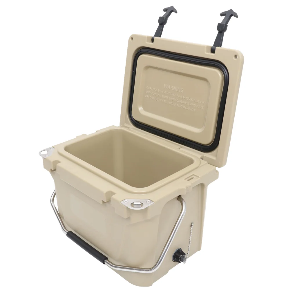 25QT rotational molding rigid refrigerator camping refrigerator