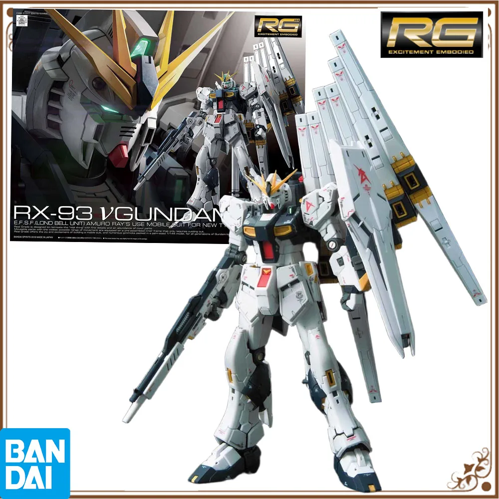 100% Authentic In Stock Bandai Gundam RG Series RG 1/144 ν Gundam Highly Detailed Articulated Collectible Poseable Model Toy
100% Authentic In Stock Bandai Gundam RG Series RG 1/144 ν Gundam Highly Detailed Articulated Collectible Poseable Model Toy