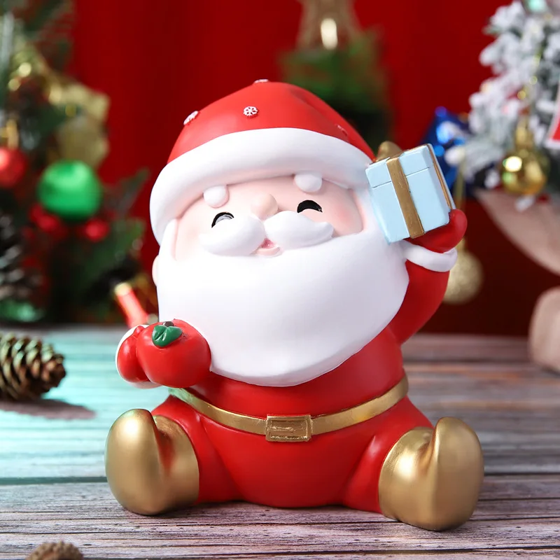 Christmas New Santa Claus Coin Bank Creative Accessible Storage Tank Children Living Room Table Decoration
Christmas New Santa Claus Coin Bank Creative Accessible Storage Tank Children Living Room Table Decoration