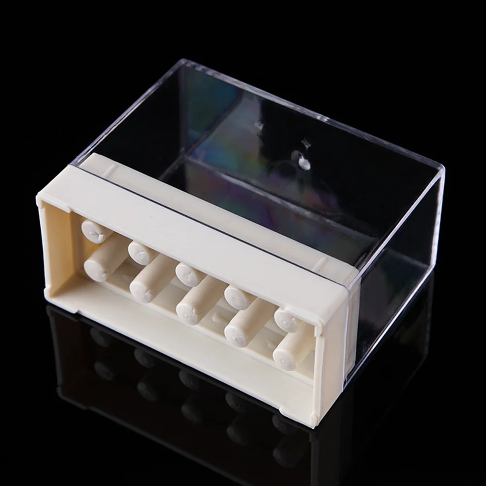 Storage Box Nail Drill Bits Organizer 10-hole Case Holder Polishing Head Stand White
Storage Box Nail Drill Bits Organizer 10-hole Case Holder Polishing Head Stand White