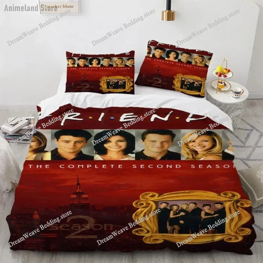 Friends TV Movie Bedding Set Duvet Cover Sets Pillowcase Single Double Twin Full Queen King Size for Bedroom Decor(No Sheet)963
Friends TV Movie Bedding Set Duvet Cover Sets Pillowcase Single Double Twin Full Queen King Size for Bedroom Decor(No Sheet)963