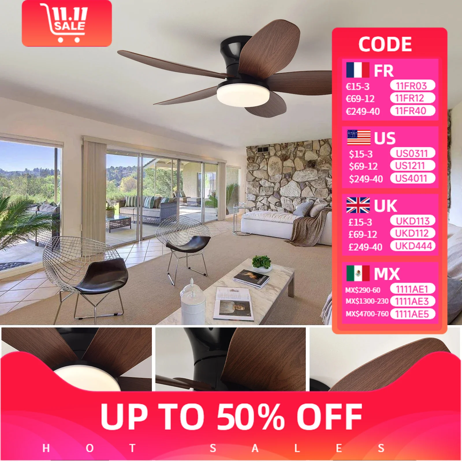 LED Modest Ceiling Fan with Lamps Remot Control Living Dining Table Room Bedrooms Home Decor Quiet Hanging Fan Lighting Fixtures
LED Modest Ceiling Fan with Lamps Remot Control Living Dining Table Room Bedrooms Home Decor Quiet Hanging Fan Lighting Fixtures