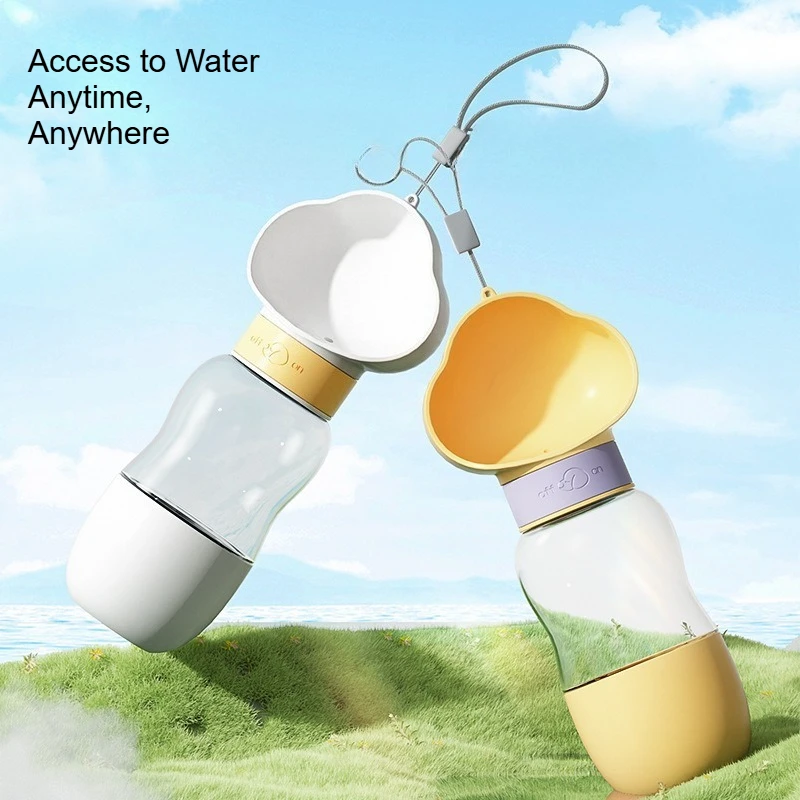 Leakproof Portable Pet Water Bottle Built in Feeder Dog Hydration Cup for Outdoor Walking Travel
Leakproof Portable Pet Water Bottle Built in Feeder Dog Hydration Cup for Outdoor Walking Travel