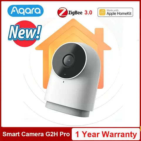 Aqara Smart Camera G2H Pro 1080P HD Gateway Hub Edition Night Vision Mobile Zigbee WIFI IP Surveillance Camera For HomeKit APP