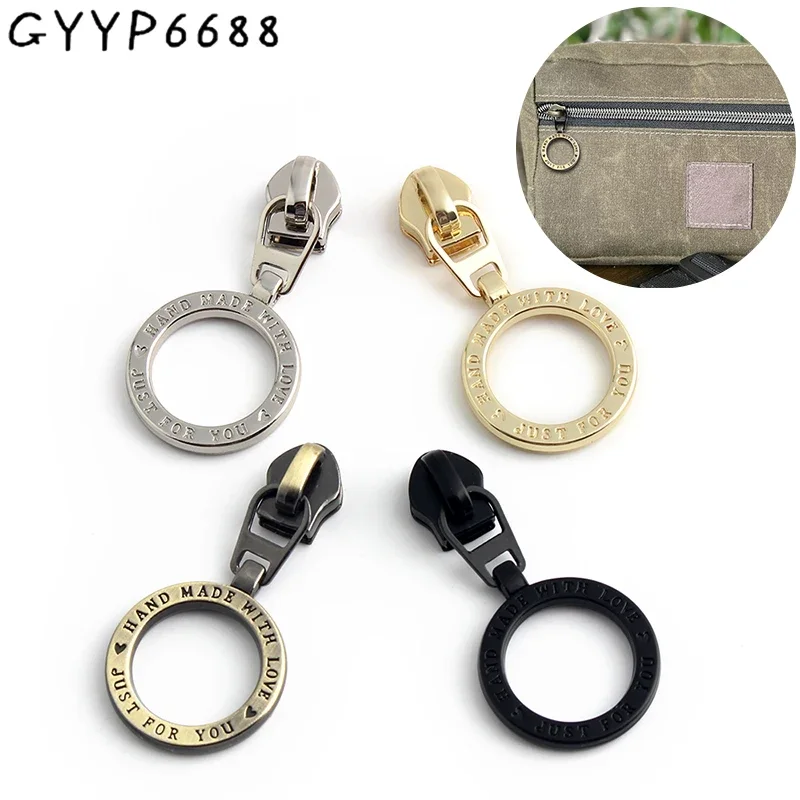 10/50/150PCS Round Shape 5# Nylon Handmade Zipper Slider Puller For DIY Sewing Clothing Luggage Bags Puller Head Accessories
10/50/150PCS Round Shape 5# Nylon Handmade Zipper Slider Puller For DIY Sewing Clothing Luggage Bags Puller Head Accessories