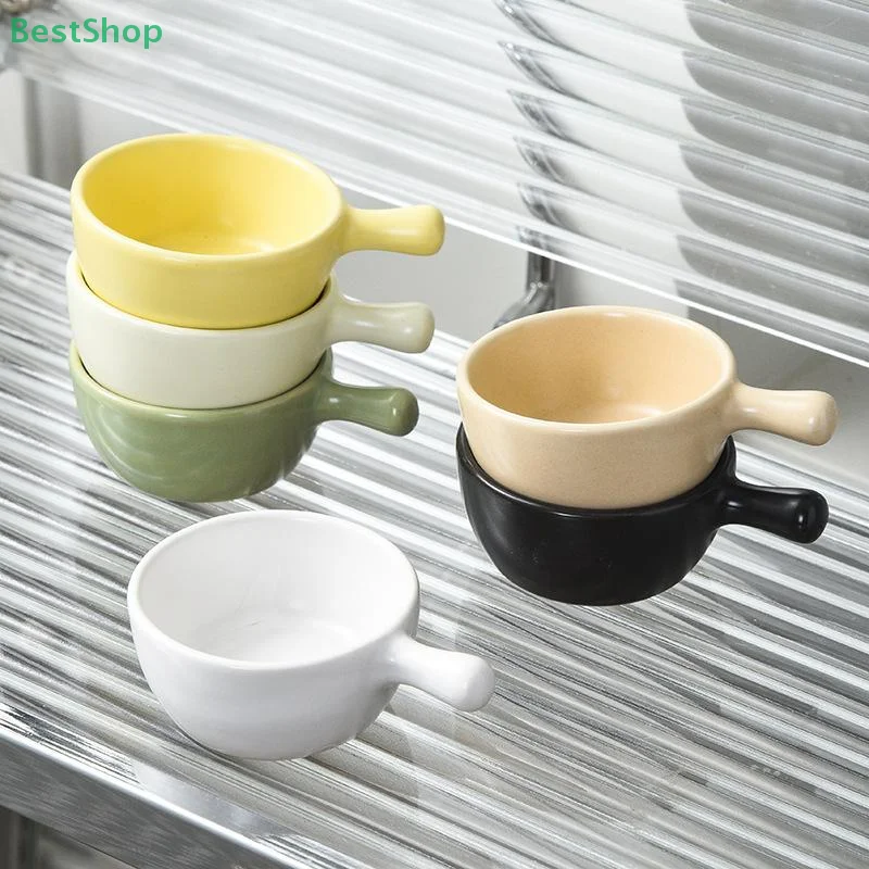 Saucer With Handle Ceramic Small Dish Cream Color Cute Soy Sauce And Vinegar Dish For Dining Room Kitchen Ketchup Dipping Sauce
Saucer With Handle Ceramic Small Dish Cream Color Cute Soy Sauce And Vinegar Dish For Dining Room Kitchen Ketchup Dipping Sauce