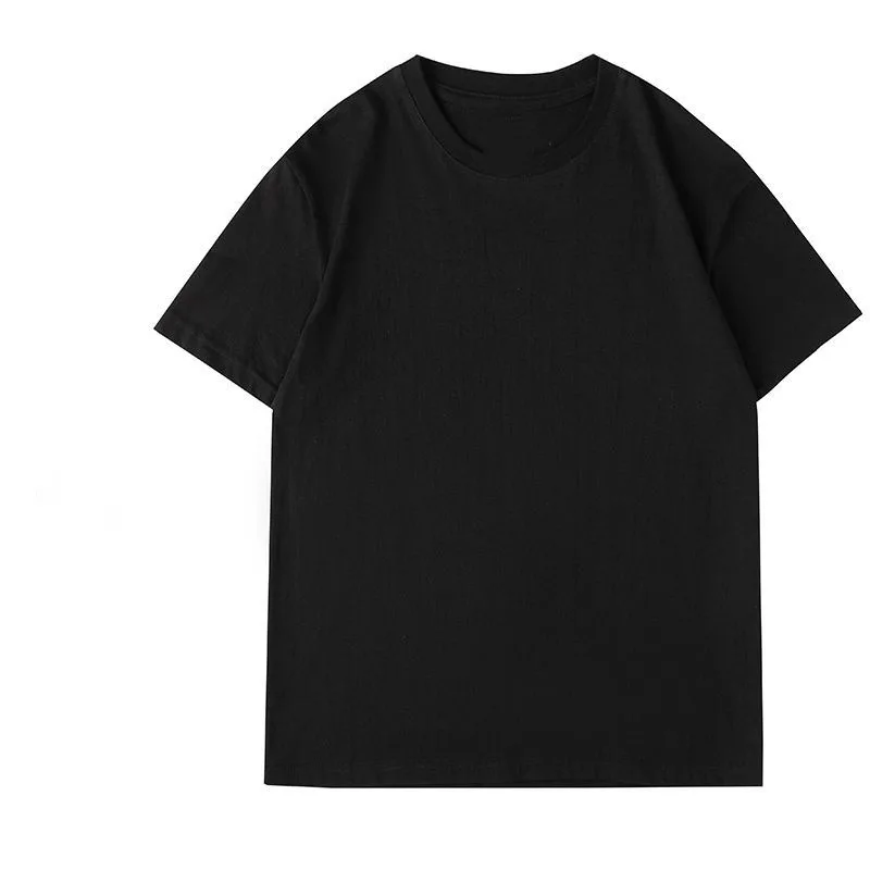 Summer Heavy Cotton Short-sleeved T-shirt Pattern Printed Logo Crew Neck Group DIY Overalls Summer Men's and Women's T-shirt
Summer Heavy Cotton Short-sleeved T-shirt Pattern Printed Logo Crew Neck Group DIY Overalls Summer Men's and Women's T-shirt