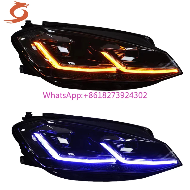 High Quality Headlight Suitable for Volkswagen Golf Modification LED Headlights Laser Daytime Running Lights 2009-2020
High Quality Headlight Suitable for Volkswagen Golf Modification LED Headlights Laser Daytime Running Lights 2009-2020