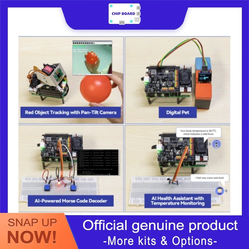 SunFounder AI Fusion Lab Kit Pi 5/4/3B+/Zero 2W, ChatGPT Gemini Grok OpenCV Python
SunFounder AI Fusion Lab Kit Pi 5/4/3B+/Zero 2W, ChatGPT Gemini Grok OpenCV Python