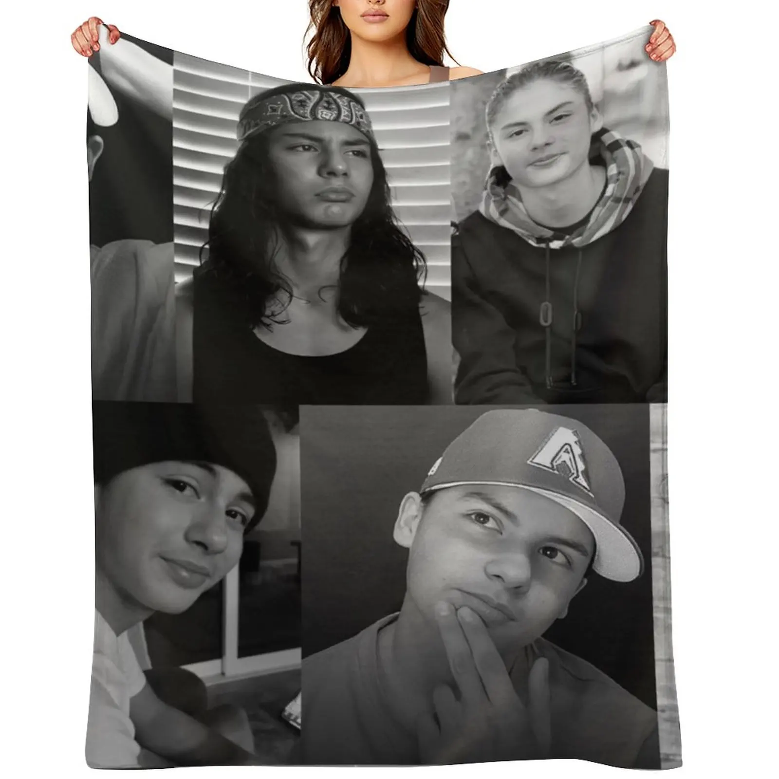 Miguel Cazarez Mora Black And White Collage Throw Blanket for sofa Warm for babies Bed Fashionable Blankets
Miguel Cazarez Mora Black And White Collage Throw Blanket for sofa Warm for babies Bed Fashionable Blankets