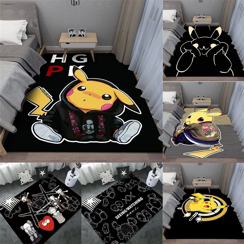 MINISO Pikachu Cartoon Carpet Living Room Bedroom Bedside Kitchen Entrance Door Mat Non-slip Fashiona Home Decor Child Boy Rug
MINISO Pikachu Cartoon Carpet Living Room Bedroom Bedside Kitchen Entrance Door Mat Non-slip Fashiona Home Decor Child Boy Rug