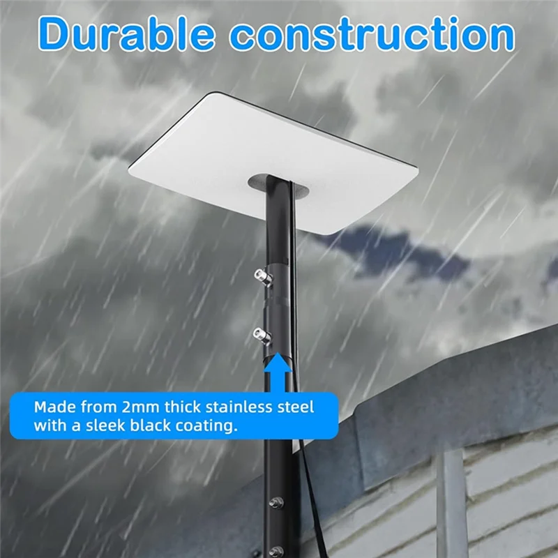 НОВИНКА-для адаптера для трубы Starlink, сверхмощный монтажный кронштейн из алюминиевого сплава для спутникового интернета, монтажный комплект для стены на крыше, прочный
НОВИНКА-для адаптера для трубы Starlink, сверхмощный монтажный кронштейн из алюминиевого сплава для спутникового интернета, монтажный комплект для стены на крыше, прочный