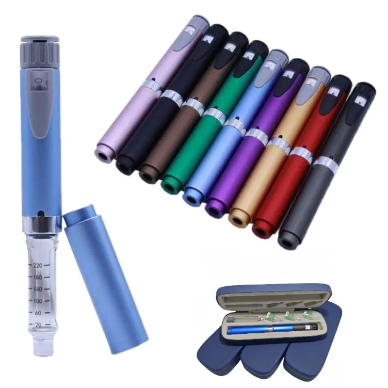 60 Unit Insulin Pen Injector, Peptide Injection Pen for V2, Reusable Research Pen Injector with Travel Case & 1PCS 3ml Cartridge
60 Unit Insulin Pen Injector, Peptide Injection Pen for V2, Reusable Research Pen Injector with Travel Case & 1PCS 3ml Cartridge