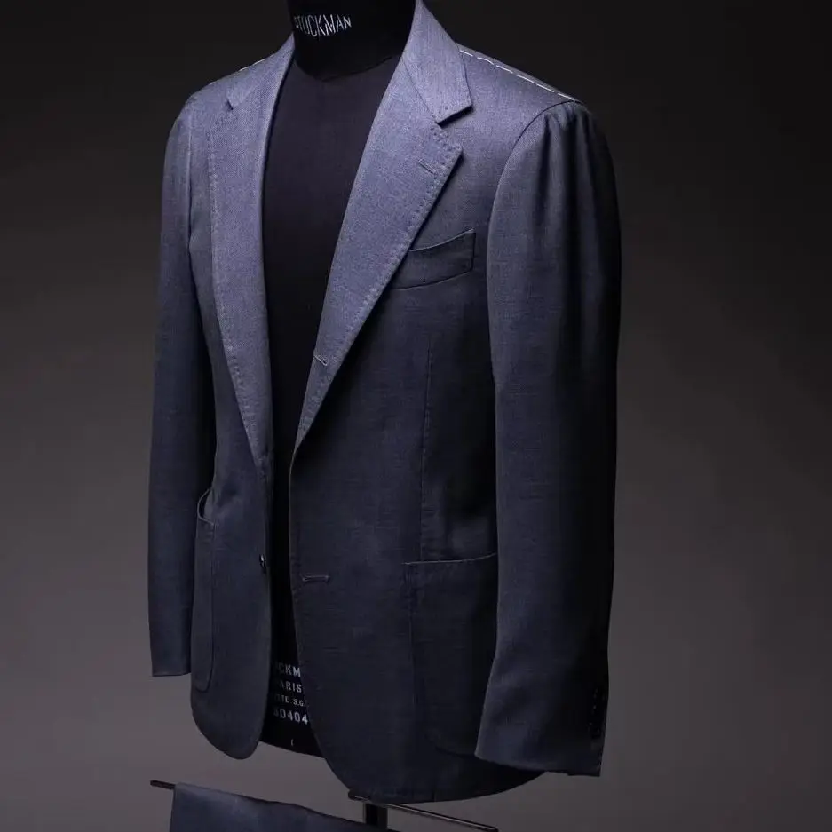 Formal Mens Charcoal Gray 2 Piece Suit Unstructured Blazer Notch Lapel Single Breasted Business Office Workwear Customized
Formal Mens Charcoal Gray 2 Piece Suit Unstructured Blazer Notch Lapel Single Breasted Business Office Workwear Customized
