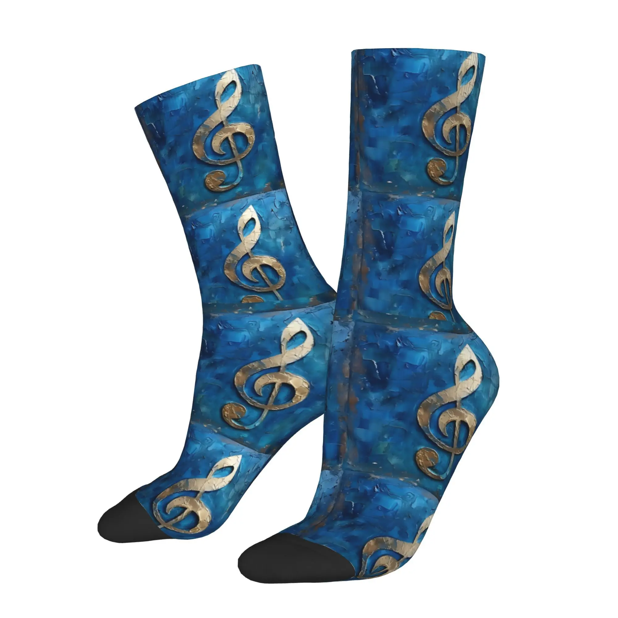 Music Note In Shades Of Blue 3D Print Men Unisex Cycling Windproof Outdoor Hip Hop Running Hiking Warm Mid-calf Sock
Music Note In Shades Of Blue 3D Print Men Unisex Cycling Windproof Outdoor Hip Hop Running Hiking Warm Mid-calf Sock