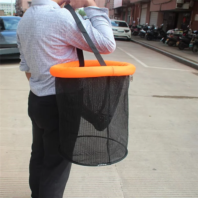 Floating Fishing Bait Basket Portable Foldable Fish Keeper Live Fish Net Cage With Wear-Resistant Meshabht
Floating Fishing Bait Basket Portable Foldable Fish Keeper Live Fish Net Cage With Wear-Resistant Meshabht