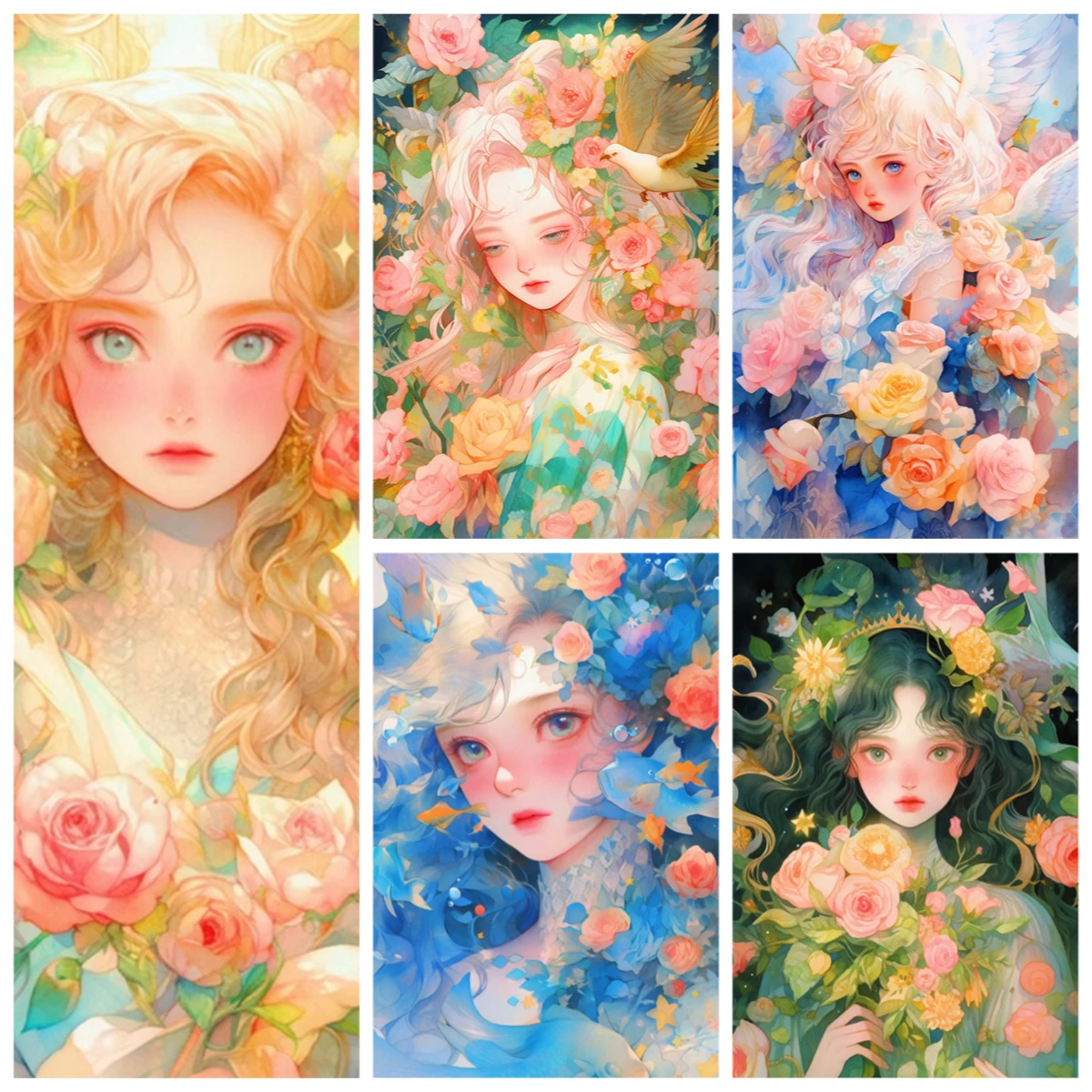 500/1000/1200/2000PCS Puzzles for Adults, Dreamy Flower Goddess Jigsaw Puzzles Stress Relieving Fun Game Home Decor Gifts
500/1000/1200/2000PCS Puzzles for Adults, Dreamy Flower Goddess Jigsaw Puzzles Stress Relieving Fun Game Home Decor Gifts