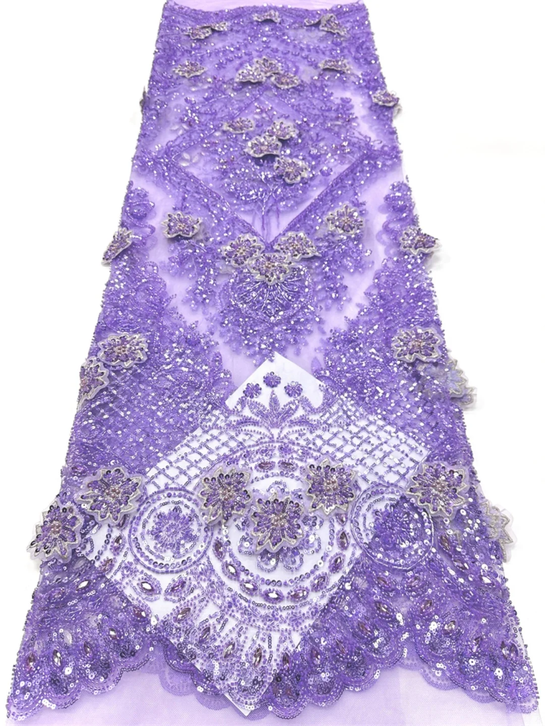 3D Flowers Applique Lace Fabric 2026 High Quality African Beaded Sequins Mesh Tulle Lace Nigerian For Women Wedding Dress Sewing
3D Flowers Applique Lace Fabric 2026 High Quality African Beaded Sequins Mesh Tulle Lace Nigerian For Women Wedding Dress Sewing