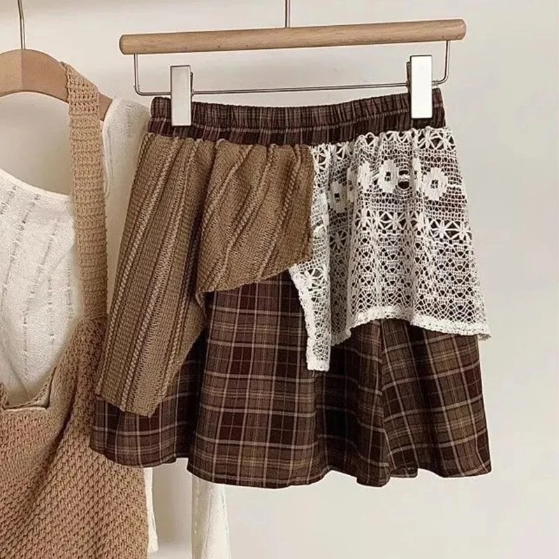 Harajuku девушки нерегулярные лоскутные юбки женские готические клетчатые юбки с высокой талией торт мини Y2K эстетический трапециевидный вырез винтажный летний юп
Harajuku девушки нерегулярные лоскутные юбки женские готические клетчатые юбки с высокой талией торт мини Y2K эстетический трапециевидный вырез винтажный летний юп