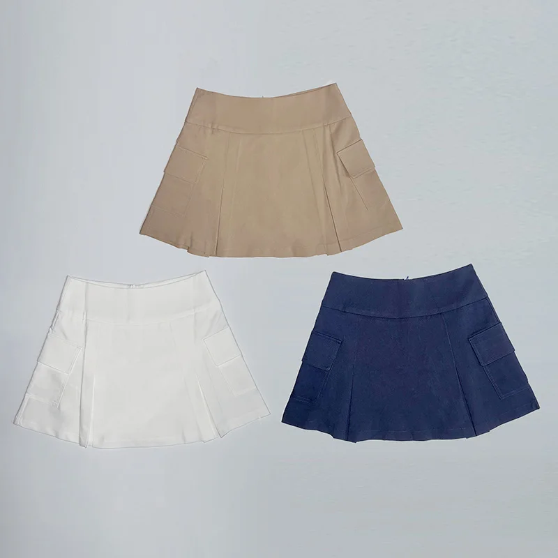 Весна и лето 202, новая женская юбка для гольфа в корейском стиле, рабочая одежда со средней талией, плиссированная спортивная юбка трапециевидной формы 
Весна и лето 202, новая женская юбка для гольфа в корейском стиле, рабочая одежда со средней талией, плиссированная спортивная юбка трапециевидной формы