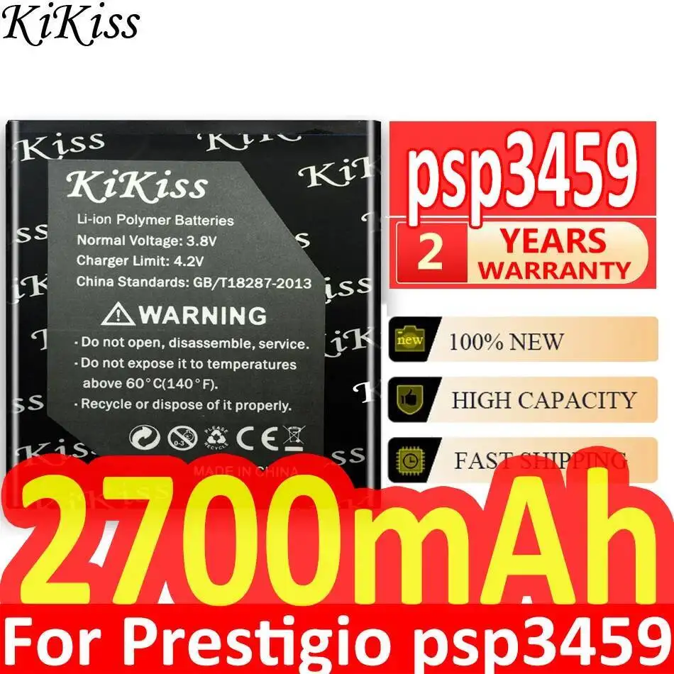 Good Low-Temperature Performance Mobile Phone Battery For Prestigio Multiphone Duo Psp3459 2700Mah High Capacity
Good Low-Temperature Performance Mobile Phone Battery For Prestigio Multiphone Duo Psp3459 2700Mah High Capacity