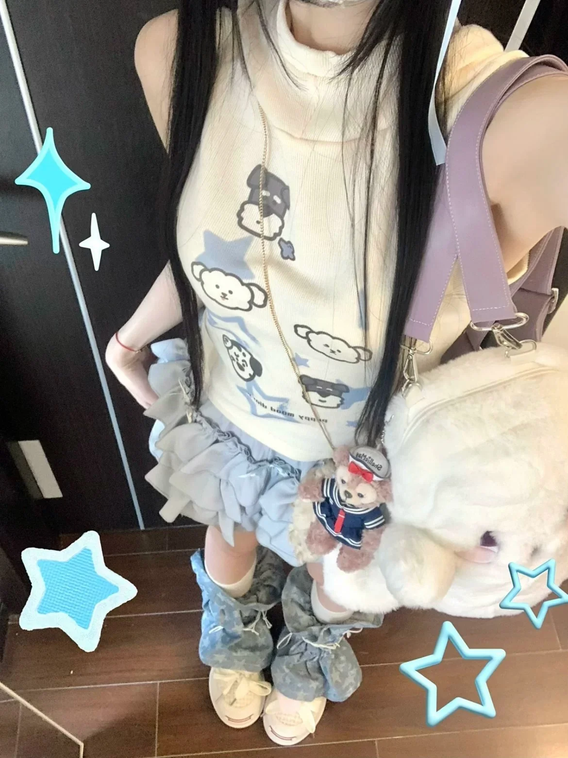 Cute Dog Print Vest Cake Skirt Two-Piece Set Slimming Girl Uniform Summer Outfit Female Style Floral Patterned Student School...
Cute Dog Print Vest Cake Skirt Two-Piece Set Slimming Girl Uniform Summer Outfit Female Style Floral Patterned Student School...