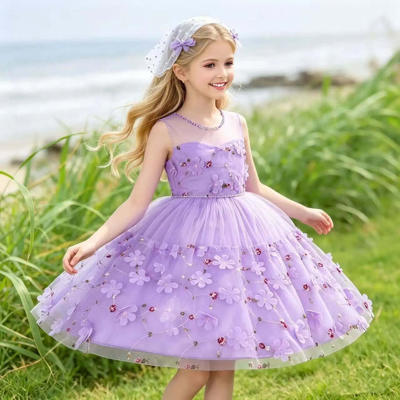 2026 Girls Flower Girl Puffy Princess Dress Kids Formal Gown for Catwalk Piano Stage Performance for 110-170cm
2026 Girls Flower Girl Puffy Princess Dress Kids Formal Gown for Catwalk Piano Stage Performance for 110-170cm