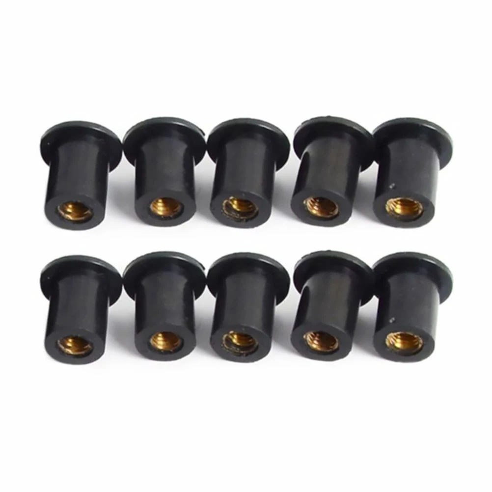 20pcs Rubber Well Nuts 5mm M4 Brass Windshield Motorcycle Vibration Reduction Durable Easy Installation Universal Compatibility
20pcs Rubber Well Nuts 5mm M4 Brass Windshield Motorcycle Vibration Reduction Durable Easy Installation Universal Compatibility